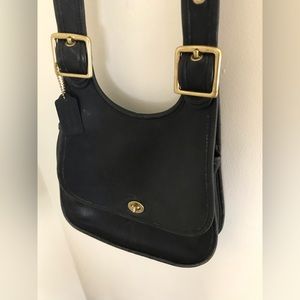 Vintage Coach 9988 Black Handbag